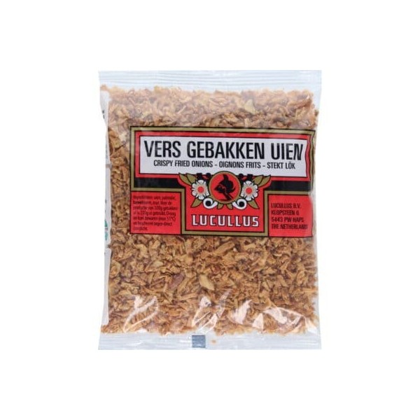 Cebolla frita crujiente 20/200g LUCULLUS
