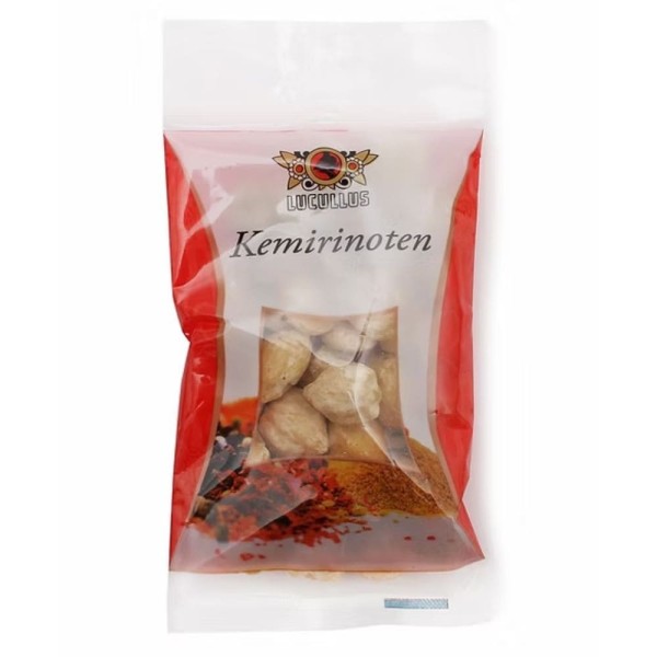 Nueces Kemiri 24/100g LUCULLUS