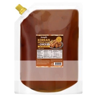 Salsa para Pollo Frito sabor Ajo y Soja 10/1L SEMPIO