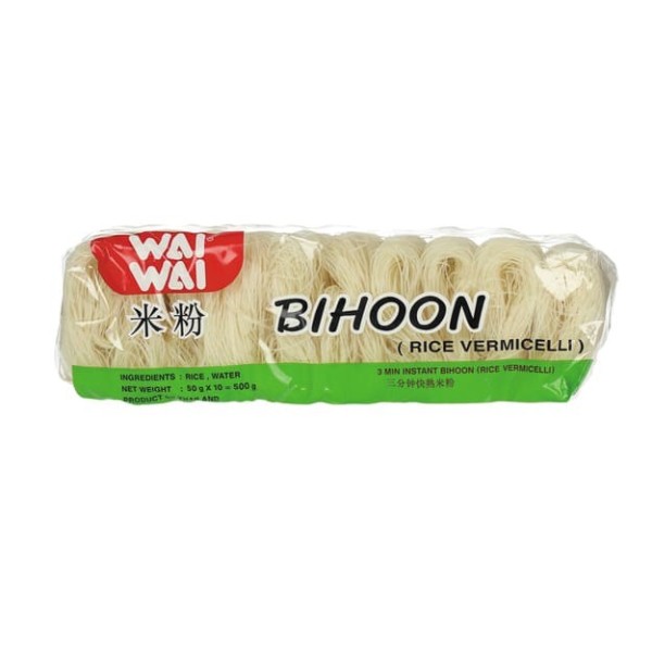 Fideos de arroz Bihoon 24/500g WAI WAI
