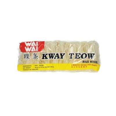 Fideos de arroz Kway Teow 24/400g WAI WAI