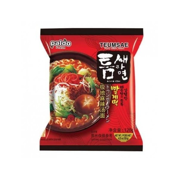 Fideos inst. Teumsae Ramyun Picante 20/120g PALDO