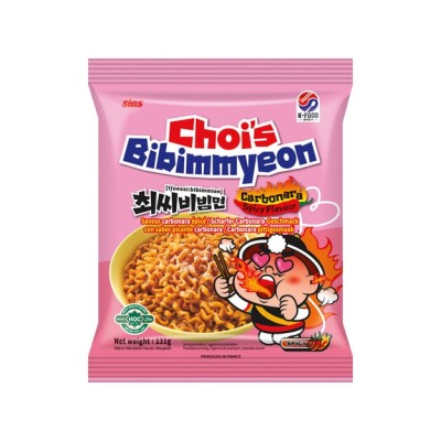 Fideos inst. sabor Carbonara Picante (Choi's Ramyeon) 20/131g SIAS