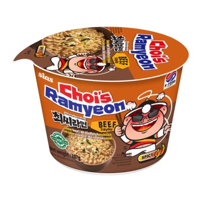 Fideos inst. sabor Ternera Picante (Choi's Ramyeon) 12/107g SAIS
