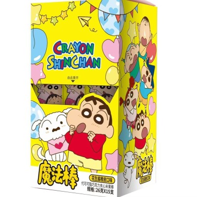 Barquillo sabor Cacahuete y Naranja (Shin Chan) 15/10/26g -COCOLÍN