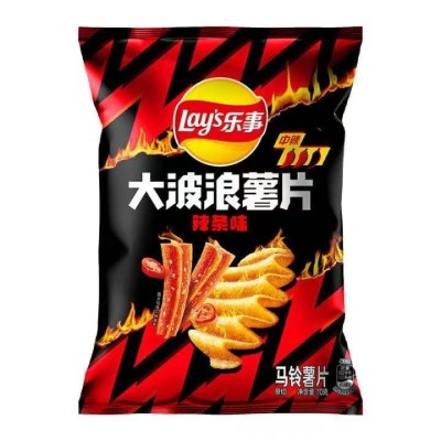 乐事薯片辣条味 22/70g