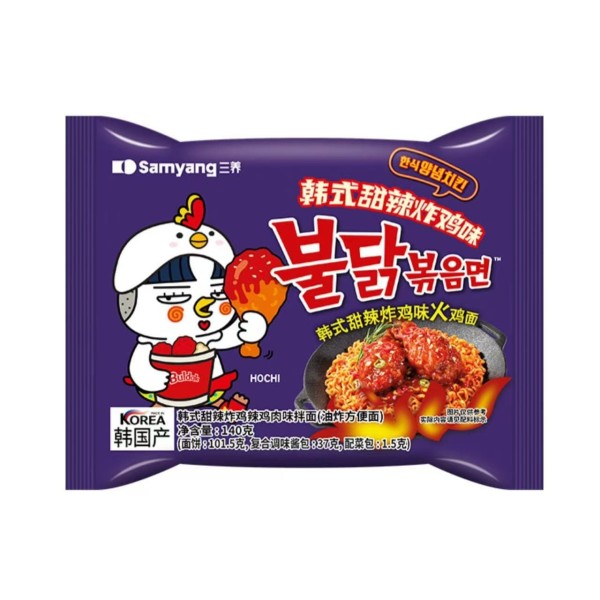 Ramen buldak sabor Pollo Frito Coreano  40/140g SAMYANG