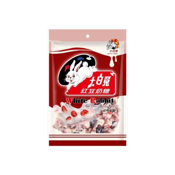 Caramelo cremoso sabor Frijol Rojo 24/200g WHITE RABBIT