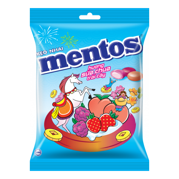 Caramelos S. Fruta y Yogurt 45/94.5g MENTOS
