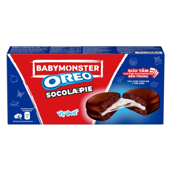 Pastelito BabyMonster sabor Vainilla 30/112g OREO