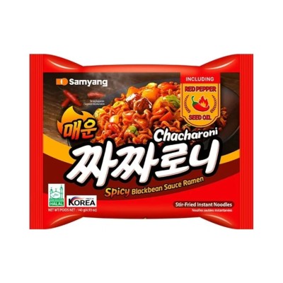 10+1 Ramen Chacharoni Spicy Jjajang (Halal) 40/140g SAMYANG