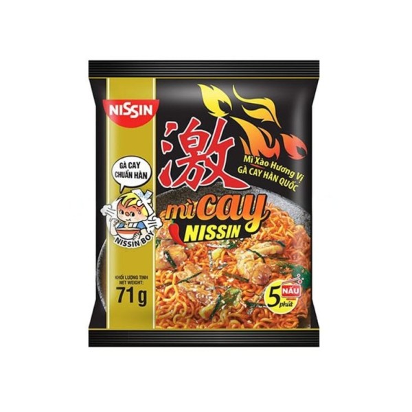 10+1 Fideos Inst. Korean Hot Chicken 30/71g NISSIN