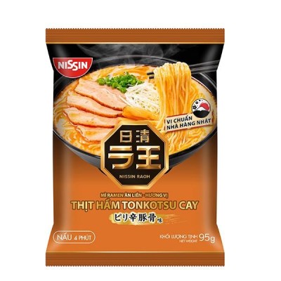 10+1 Fideos Inst. Tonkotsu Spicy 30/95g NISSIN