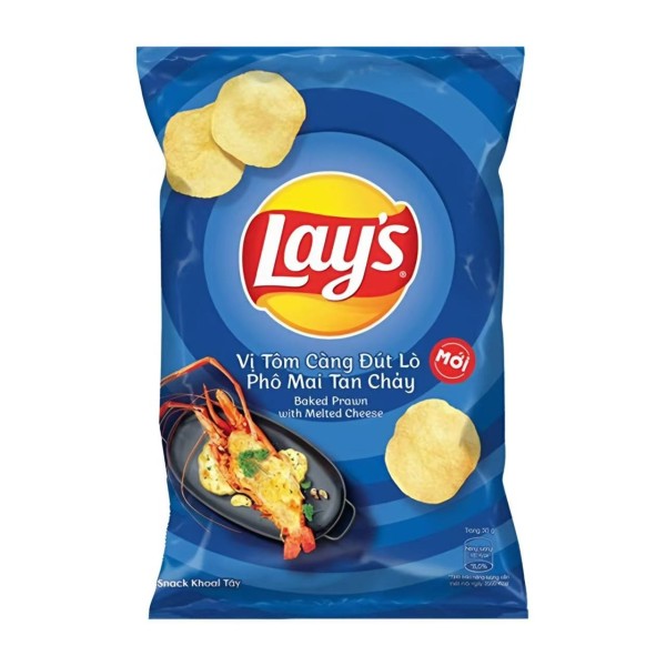 乐事薯片龙虾奶酪味 40/90g LAY'S