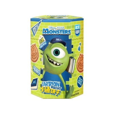 *Galletas sabor Chocolate (Mike) Monsters Inc 28/46g DISNEY