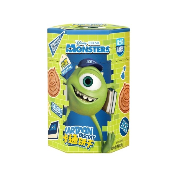 *Galletas sabor Chocolate (Mike) Monsters Inc 28/46g DISNEY