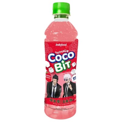 *Bebida de Coco sabor Fresa Sakura (Geto/Gojo) 12/350ml FRUITAMIN