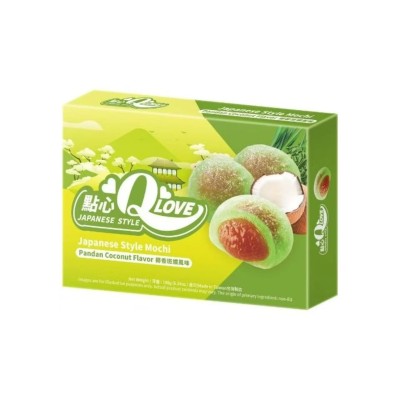 *Mini mochi sabor Coco Padan (Tradicional) 24/180g QLOVE