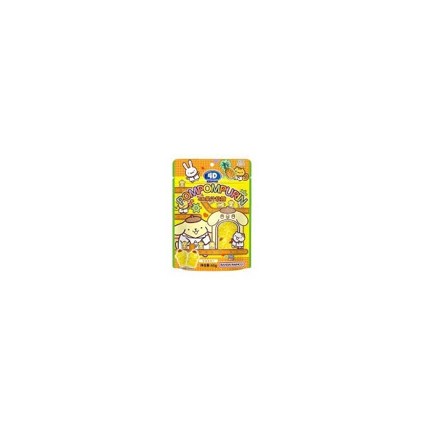Gominola Pompompurin sabor piña 4D 4/8/60g