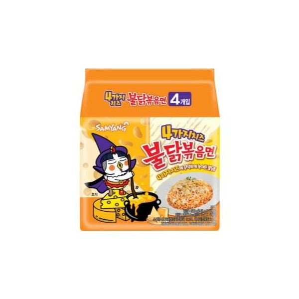 Ramen Buldak 4 quesos picante 8/5/145g