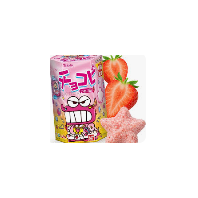 Snack de maiz sabor fresa 8/6/18g CHOCOBI