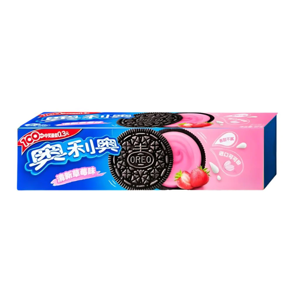 Galletas oreo sabor fresa 24/97g