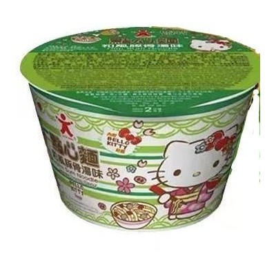 Ramen inst. sabor Tonkatsu Hello Kitty 18/36g