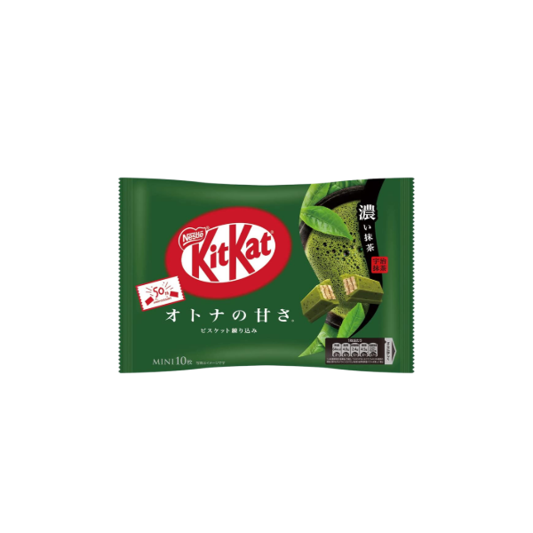 *Galleta KitKat sabor Matcha (10pcs) 12/2/113g  NESTLE