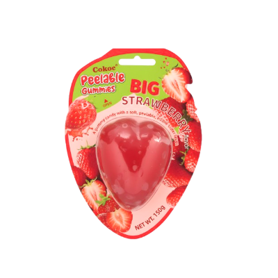 *Gominola pelable Fresa grande 24/150g
