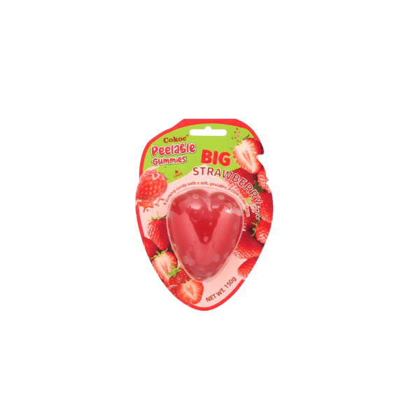 *Gominola pelable Fresa grande 24/150g