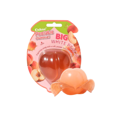 *Gominola pelable Melocoton grande 24/150g COKOC