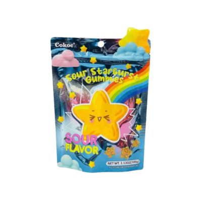 *Gominolas Starbust sabor agrio 50/100g COKOC