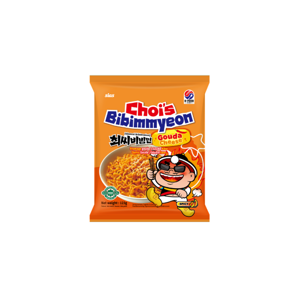 Fideos inst. sabor  gouda cheese 20/123g CHOI´S  SIAS