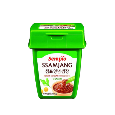 Pasta de soja sazonada Ssamjang vegana 12/500g SEMPIO