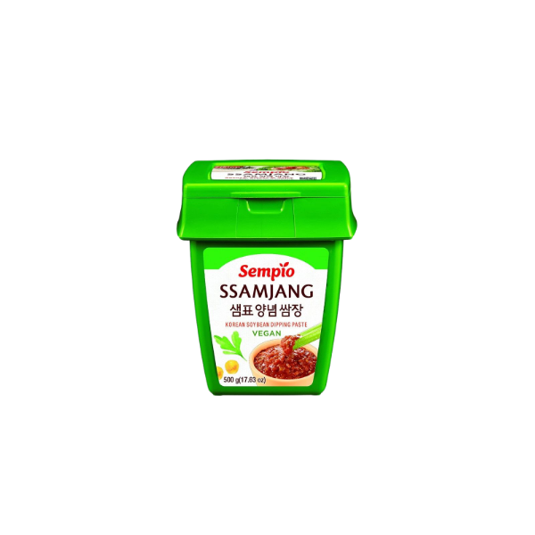 Pasta de soja sazonada Ssamjang vegana 12/500g SEMPIO