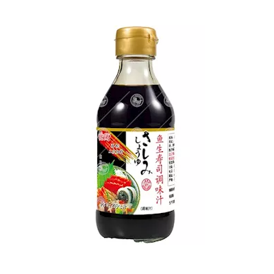 Salsa de soja para sashimi 12/200ml KINGZEST