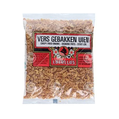 Cebollas fritas crujientes 20/200g LUCULLUS