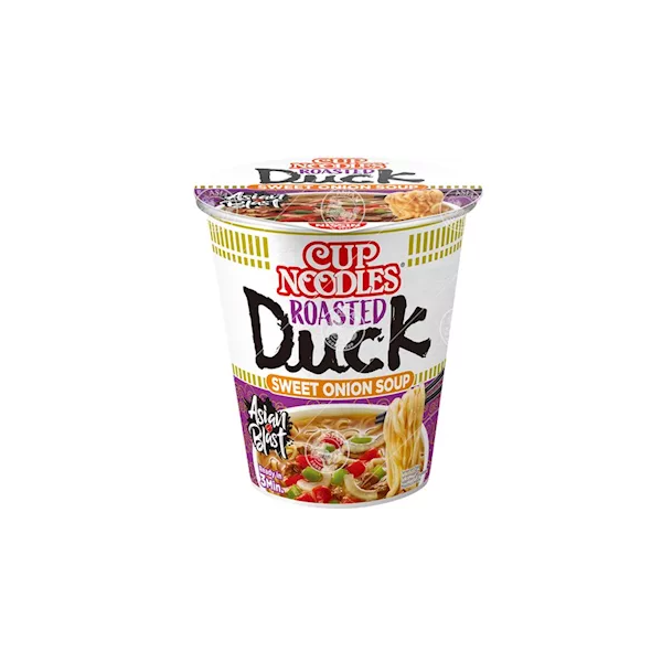 Fideos inst. sabor pato asado en sopa de cebolla 8/65g NISSIN