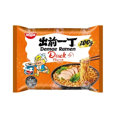 Fideos inst. sabor pato (bolsa) 30/100g NISSIN