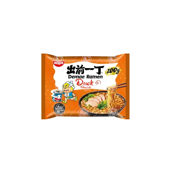 Fideos inst. sabor pato (bolsa) 30/100g NISSIN