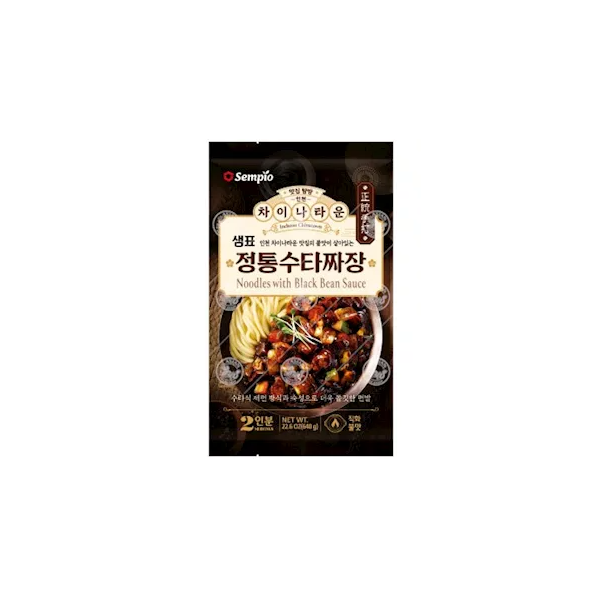 Fideos con salsa de frijoles negros (Jajangmyun) 10/640g SEMPIO