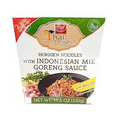 Fideos Hokkien con salsa Mie Goreng Ind. 6/330g THAI DELIGHT
