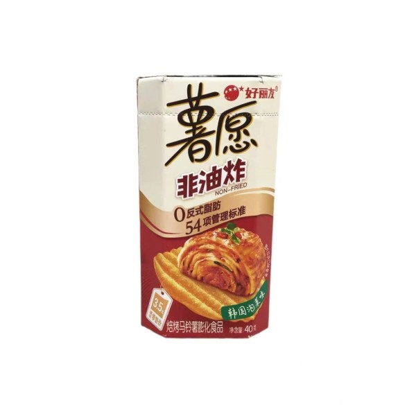 好丽友薯愿薯片（韩国泡菜味）
