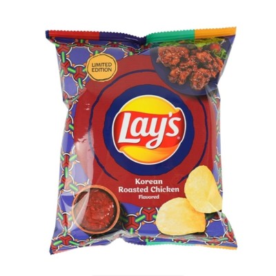 Patatas Fritas sabor Pollo Frito Korean 12/50g LAY'S