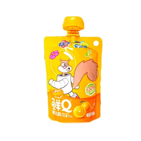 Gelatina liquida sabor Naranja (Bob Esponja) 30/150g VIACOM