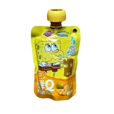 Gelatina liquida sabor Piña (Bob Esponja) 30/150g VIACOM
