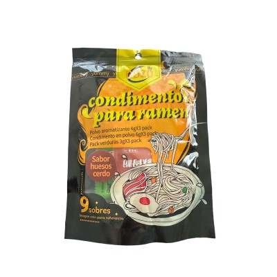 Condimentos para ramen sabor Huesos Cerdo 24/39g GOZO