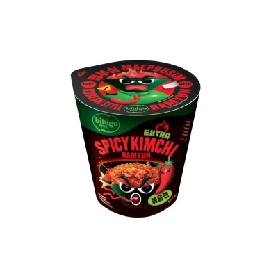 Fideos Inst. sabor Extra Picante Kimchi (taza) 8/98g BIBIGO