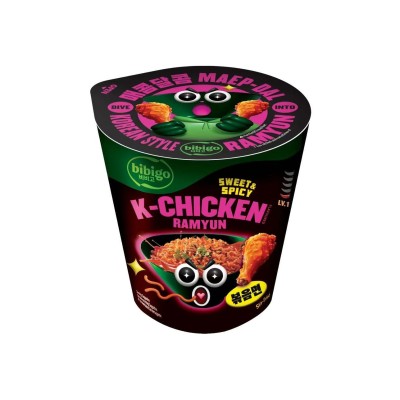 Fideos Inst. sabor Dulce y Picante K-Chicken 8/97,5g BIBIGO