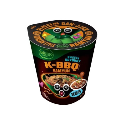 Fideos Inst. sabor Dulce y Salado K-BBQ 8/98g BIBGO